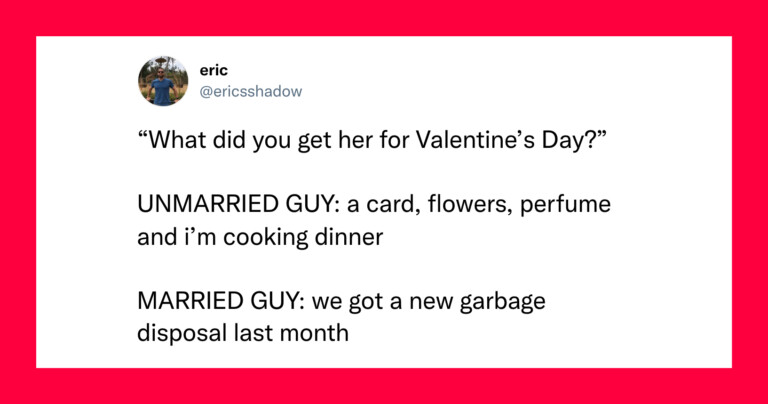 Celebrating Valentine’s Day When You’re Married Just Hits Different (25 Tweets)