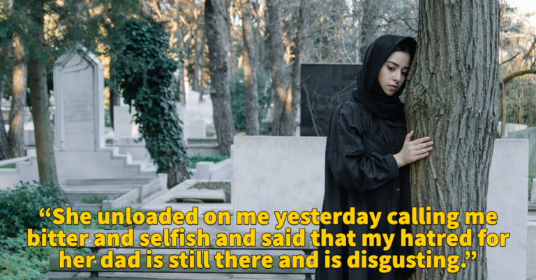 Mom Refuses To Go With Daughter To Her Dad’s Funeral And Gets Lit Up