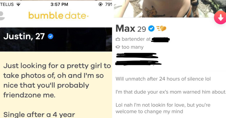 15 ‘Nice Guys’ Being Gross On Dating Apps