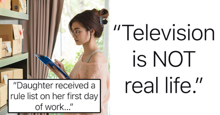 16-Year-Old Given Condescending ‘List Of Rules’ On First Day Of Work