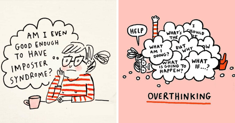 25 Funny And Relatable Comics About Mental Health Problems From Gemma Correll