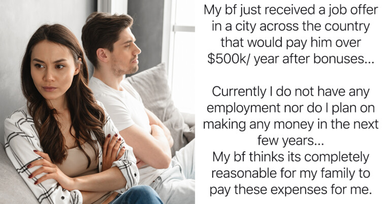 Woman Asks If Her BF Is An A-Hole For Wanting To Split Rent 50-50 Even Though He Makes $500K And She’s Broke