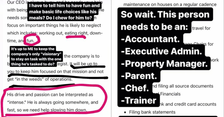 Former HR Worker Breaks Down ‘Insane Job Posting’ For An Executive Assistant