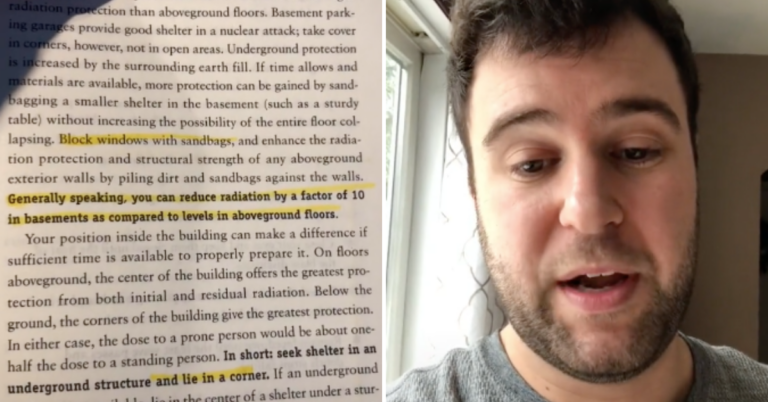 Guy Gives 8 Tips For Surviving A Nuclear Explosion From A U.S. Armed Forces Guide In Viral TikTok