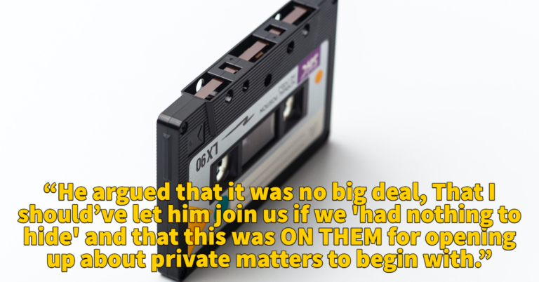 Woman Calls Out Husband For Secretly Recording Her Girls’ Night In