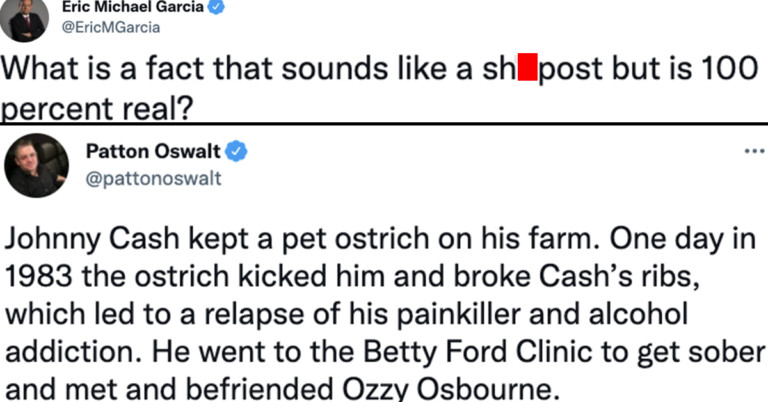 25 Random Facts That Seem Too Weird To Be True