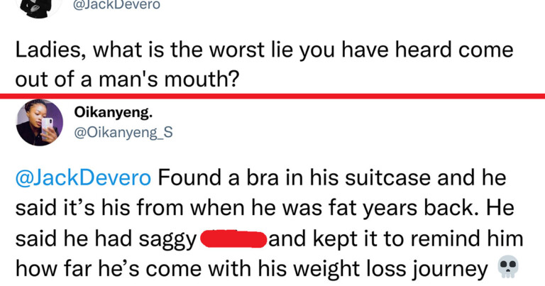 Women Are Sharing The Worst Lies Men Ever Told Them While Dating (24 Tweets)