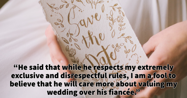 Bride Asks If Her Strict ‘No Plus Ones’ Policy Is Too Harsh