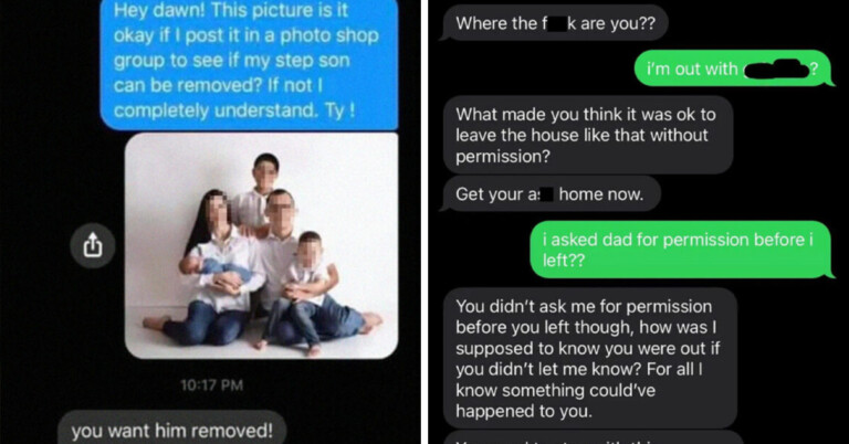 Utterly Awful Stepparents Who Got Publicly Shamed In An Online Group (20 Pics)