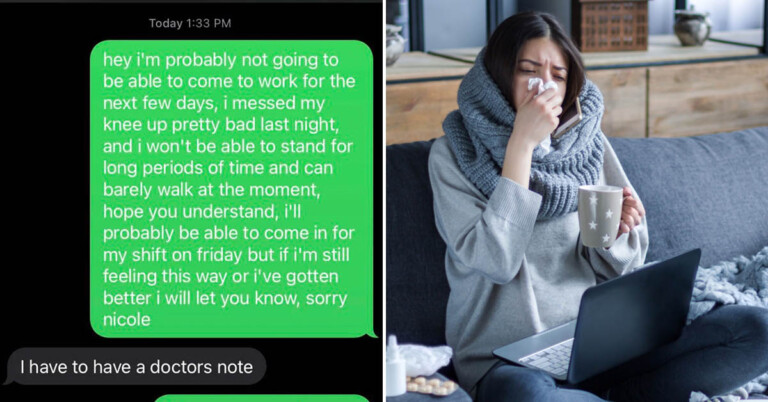 Boss Threatens To Fire Worker If They Don’t Show Dr. Note To Prove Injury—Despite Not Providing Health Insurance