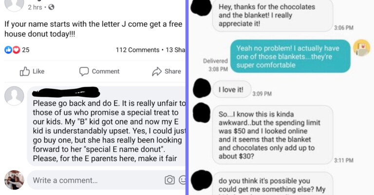20 Times Entitled Parents Tried To Use Their Kids To Get Free Stuff