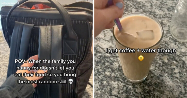 Full-Time Nanny Forced To Bring Her Own Snacks Because Family Forbids Her From Eating Their Food