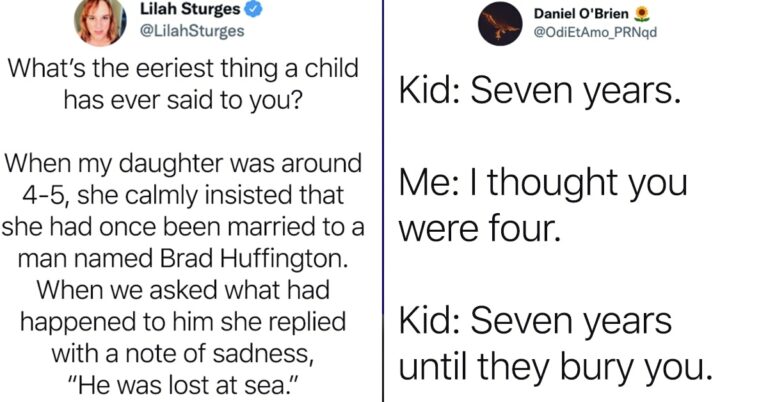 26 Of The Creepiest Things Children Have Ever Said