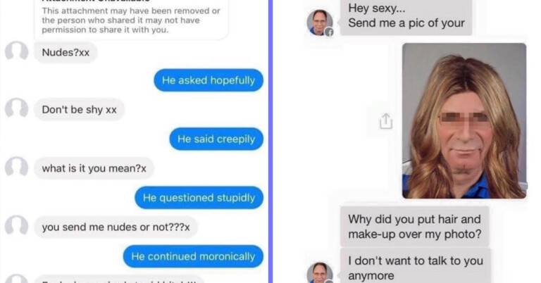 Gee, I Wonder Why So Many Women Are Scared To Reject Guys (20 Pics)