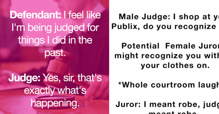 50 Of The Funniest Courtroom Conversations People Have Actually Overheard