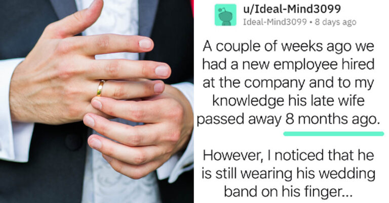 Is This Woman The A-Hole For Calling A Widower ‘Misleading’ Because He Still Wears His Ring?