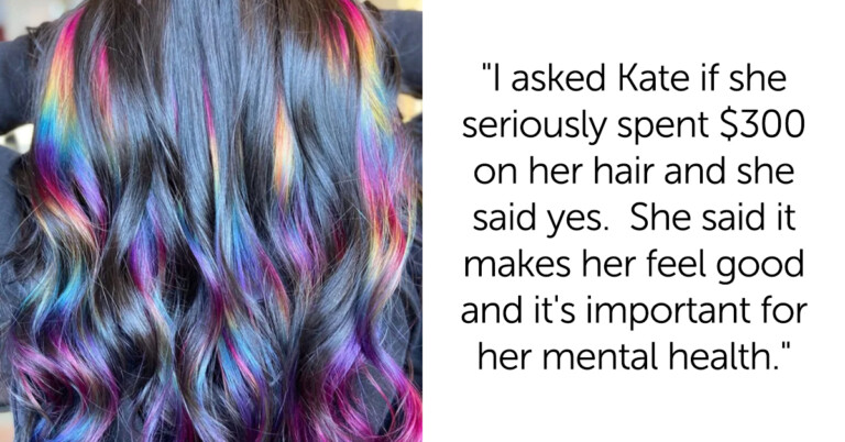 Parents Ask If They’re Jerks For Making Their Daughter Pay Rent After She Spent $300 On Rainbow Hair Dye For ‘Mental Health’ Reasons
