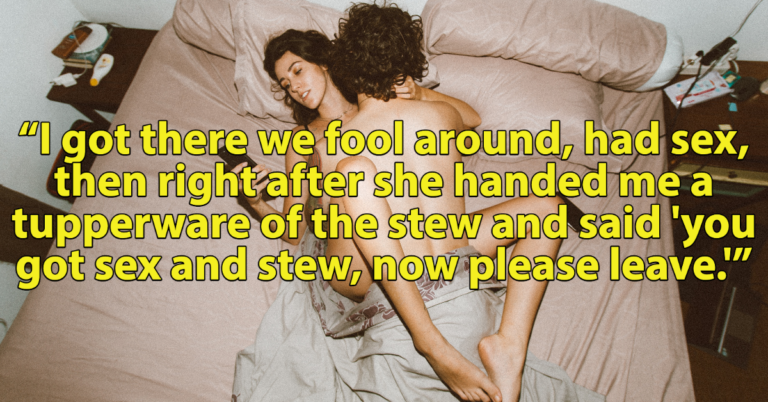 People Are Sharing The Worst Ways Someone Has Asked Them To Leave After Sex (15 Posts)