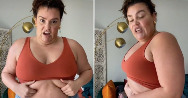 Influencer Shares Long-Term Effects Of Sucking In Your Stomach As A Child