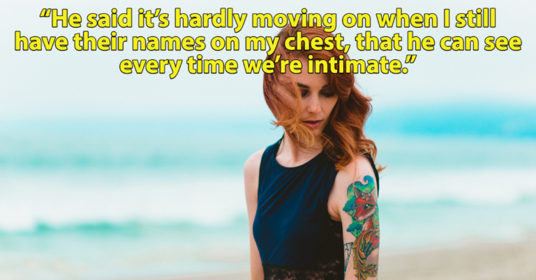 Woman Asks If She’s Wrong To Refuse Insecure Fiancé’s Request To Remove Tattoos