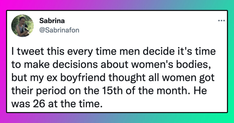 Women Share Times Men Were Clueless About How Female Bodies Work (20 Tweets)