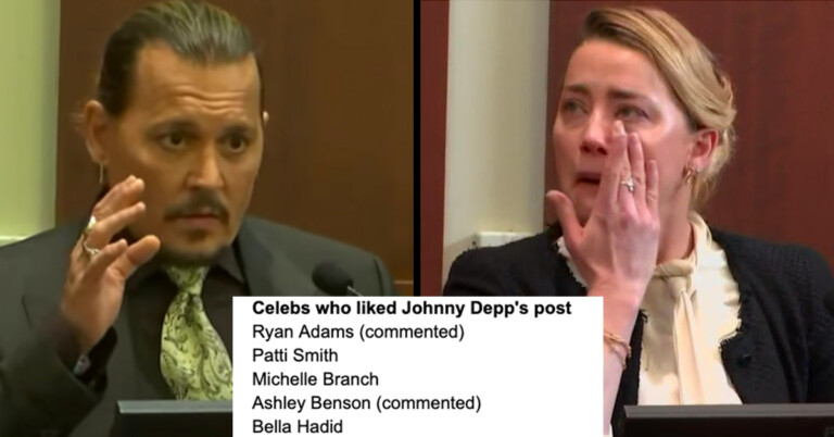Here Are All The Celebs Who Liked Johnny Depp’s And Amber Heard’s Instagram Statements