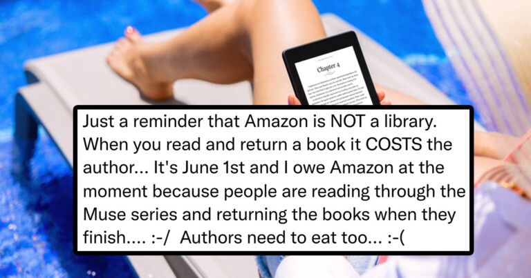 “I Owe Amazon Money” – Author Goes Viral Speaking Out Against TikTok Trend That Hurts Writers