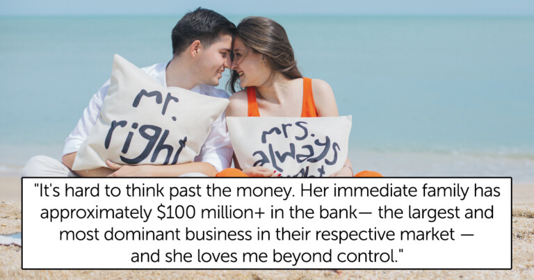 People Who Married For Money Share Their Stories (20 Posts)