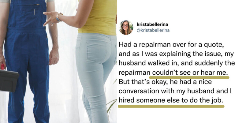 25 Times Men Ignored Women To Talk To Their Male Partners Instead And Suffered The Consequences