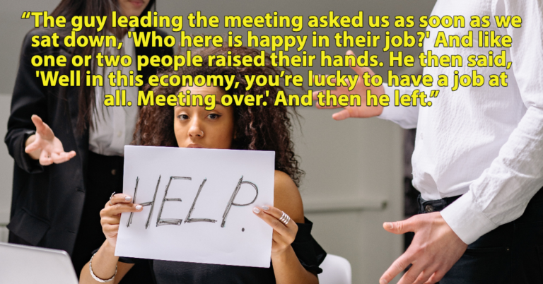 Workers Share Their ‘Beatings Will Continue Until Morale Improves’ Stories (15 Stories)