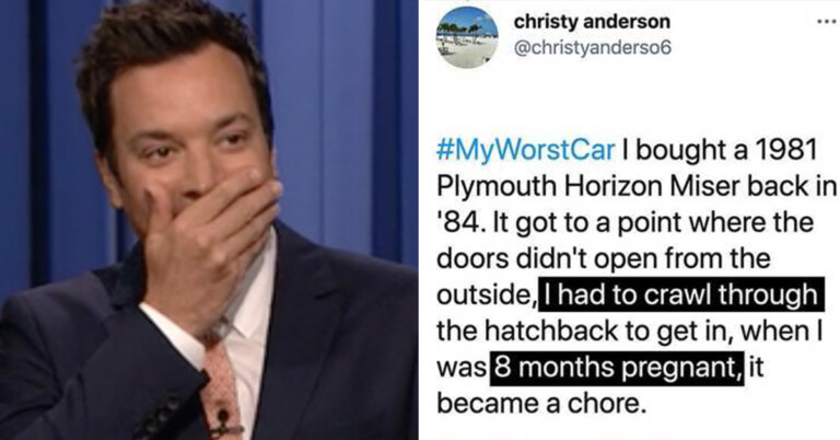 People Are Sharing Funny Stories About The Worst Car They’ve Owned In Response To Jimmy Fallon’s Twitter Challenge
