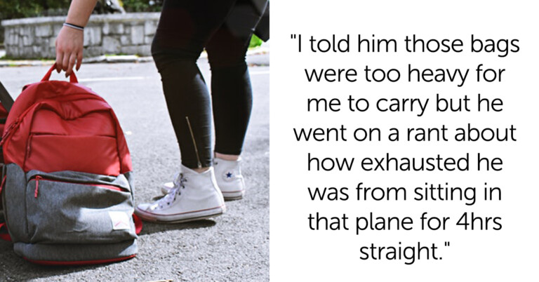 Husband Makes 12-Weeks Pregnant Wife Carry Luggage Because She’s ‘Still In Good Shape’