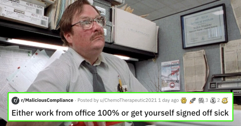 Disabled Employee Gets Revenge On Company That Forced Him To Return To The Office