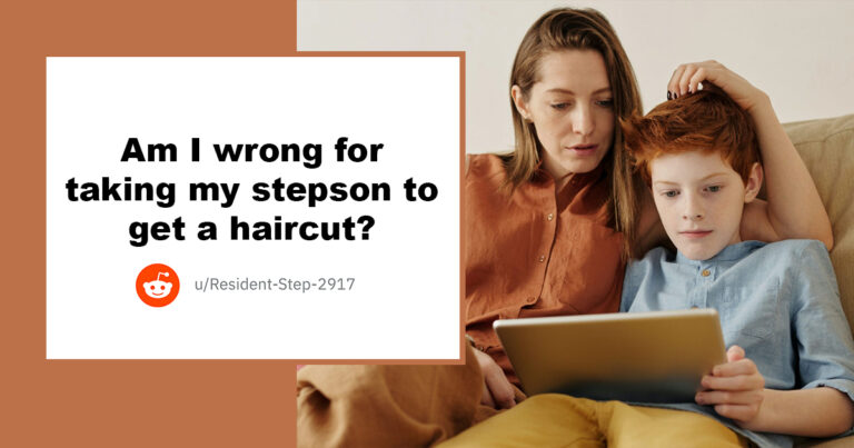 Woman Wonders If She Was Wrong To Take Her Trans Stepson To Get A Haircut