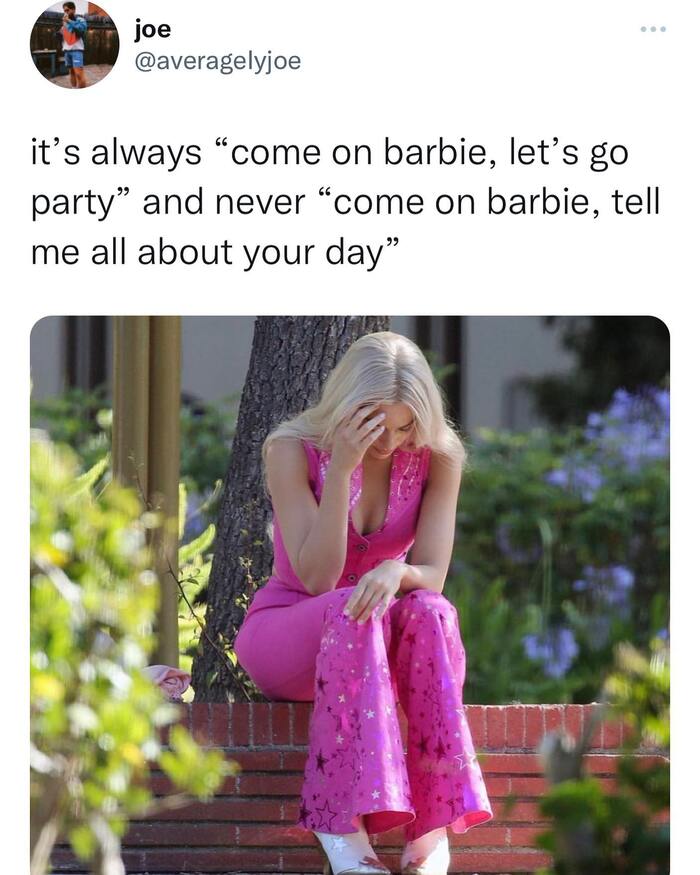 barbie movie meme - come on barbie let's go party