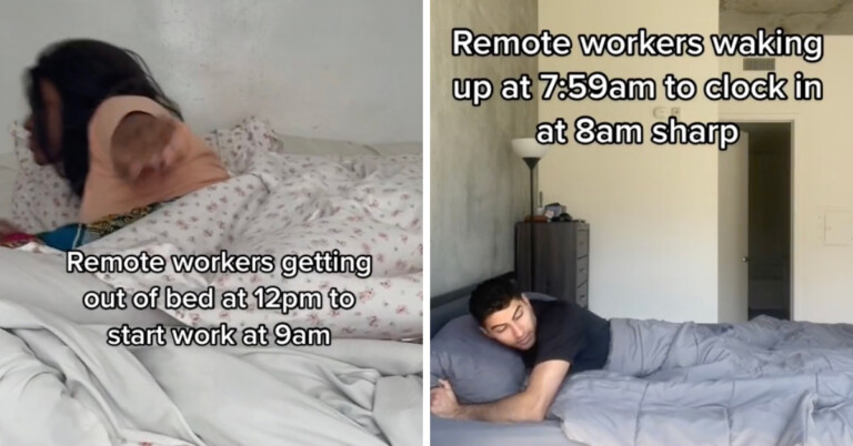 Remote Worker’s Video About What Time She Wakes Up Goes Viral And Sparks Debate