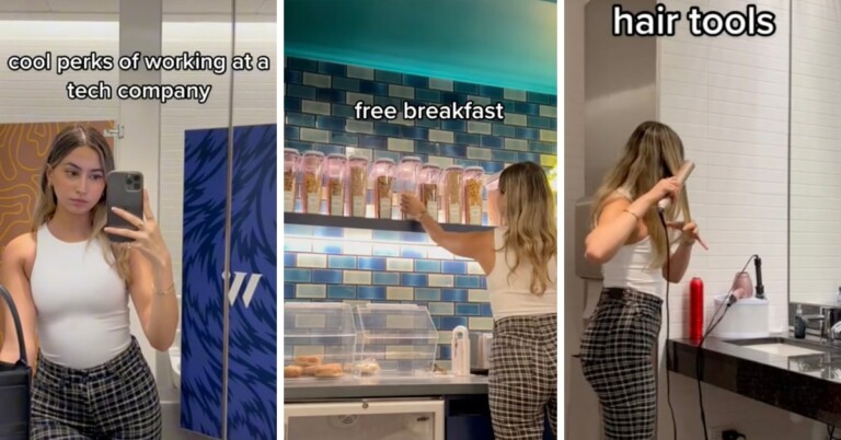 Worker Shares “Cool Perks” Of Working At Her Company And Sparks Huge TikTok Debate
