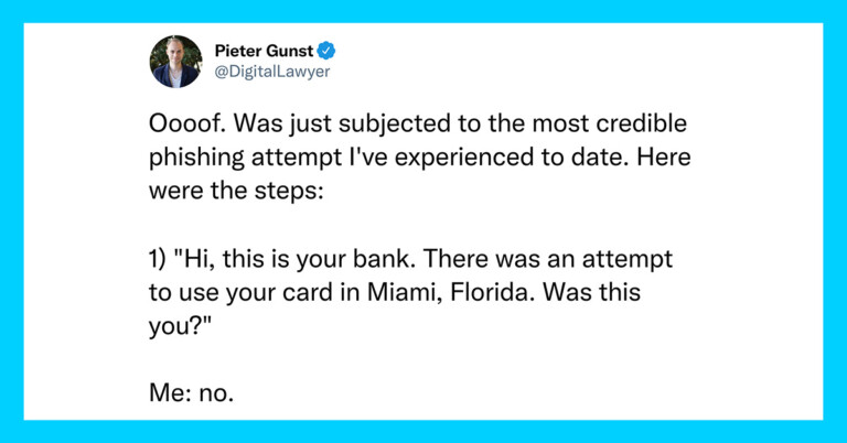 Lawyer’s Viral Tweet Warns People About New Scam Call Pretending To Be From Bank
