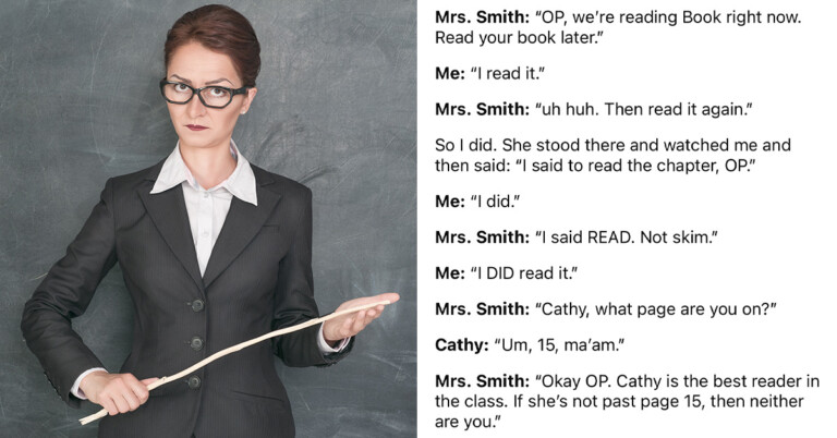 Student Embarrasses Toxic Teacher In Epic Fashion
