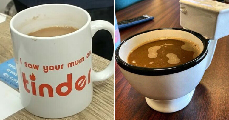 This Account Shares Pics Of Terrible Mugs People Like To Sip Out Of At Work (35 Pics)