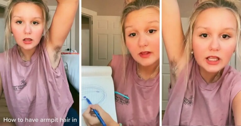 Woman’s Explanation For Why She Won’t Shave Her Armpits Goes Viral On TikTok