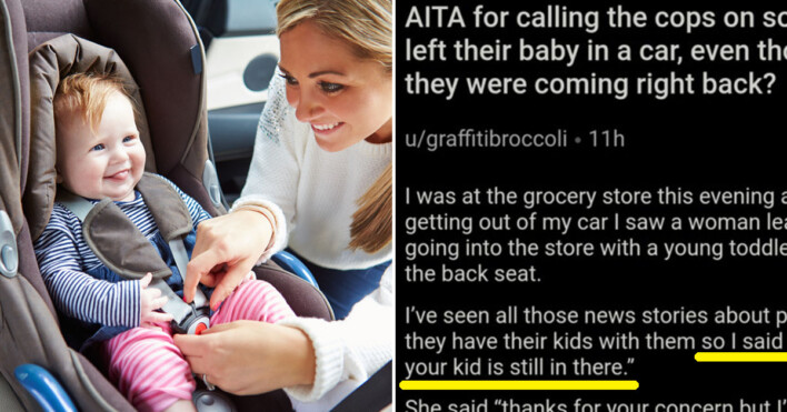 People Are Arguing Over Whether It's OK To Leave Your Child In A Car