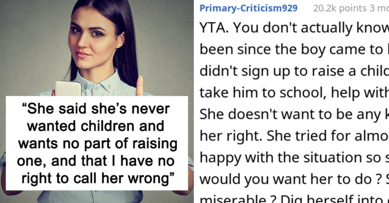 Woman Who Wanted To Be “Child Free” Divorces Her Husband Because He Suddenly Has A Son And Her Sister Gets Called The A-Hole