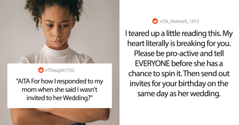 Mother Un-Invites Her 15YO Daughter To Her Wedding- Loses 3 Of Her Children In Return