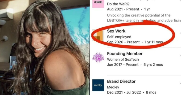 Worker Goes Viral For Listing Sex Work On LinkedIn And Sparks A Debate