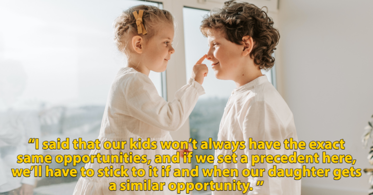 Man Refuses To Let Wife Punish Kid For Going On A Vacation His Sister Wasn’t Invited On, Asks ‘AITA’