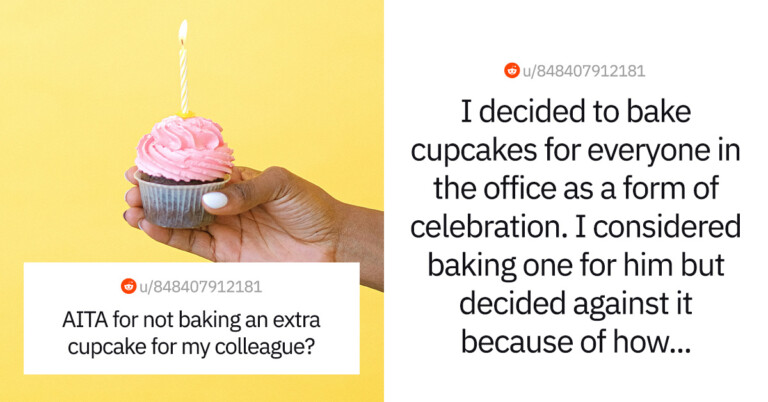 Woman Bakes Cupcakes For Her Office, Wants To Know If She’s Wrong For Not Making Extra For Her Colleague