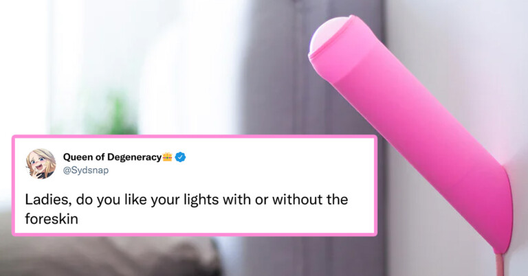 Twitter Hilariously Reacts To “Boner Lamp” Design (15 Tweets)