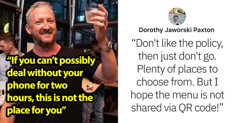New Restaurant Has Strict “No Cell Phones” Policy And The Internet Is Divided