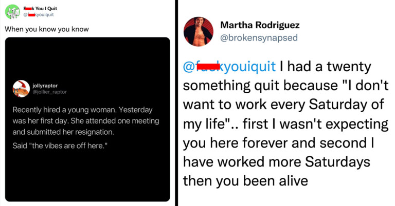 Woman Quit Her Job Because The “Vibes Were Off” And Sparks Twitter Debate On The Etiquette Of Quitting
